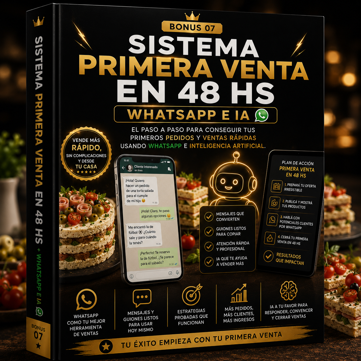 Sistema Primera Venta en 48 hs + WhatsApp e IA